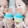 24 Pack Prom 2024 Graduation Cupcake Toppers Glitter 2024 Prom College Cupcake Picks for Congrats 2024 Graduation Class of 2024 Theme School Party Cake Decoration Supplies Rose Gold view 3