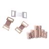 Mumuve 10 Pcs Elastic Bandage Clips 10-Pack Stretch Metal Clasps For Various Types Bandages Replaceable Wrap Fastener Clips Bandage Wrap Clips Black view 2