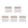 Mumuve 10 Pcs Elastic Bandage Clips 10-Pack Stretch Metal Clasps For Various Types Bandages Replaceable Wrap Fastener Clips Bandage Wrap Clips Black view 3