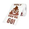 Thyonta Funny Toilet Paper - 60th Birthday Party Tissue Paper | Gag Toilet Paper Roll 50th Birthday Gift for Party Favor Fillers, Pranks and More view 1