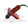 Carpet Trimmer with Shearing Guide, Carpet Shears, Low Noise Vibration Rug Trimmer, Carpet Carving Clipper Suitable for Small to Medium Rugs view 2