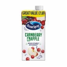 DhaOcean Spray Cranberry & Apple 12x1ltr(20P