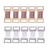 10 Pcs Elastic Bandage Clips Bandage Wrap Clips Stretch Metal Clasps Replaceable Wrap Fastener Clips for Various Bandage Bandage Wrap Clips Black view 1