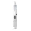 dijiusidy 3 in 1 Plastic Toothbrush Portable Detachable Sealed Soft Handheld Tooth Brush Holiday Travelling Hotel Teeth Cleaning Tools, White view 1