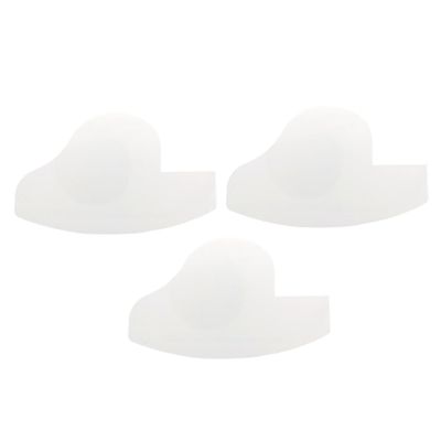 Healeved Hairline Card Beard Drawing Board 3Pcs Portable PVC Design Convenient Storage Men Hairline Enhancing Card Beard Supply for Personal Grooming