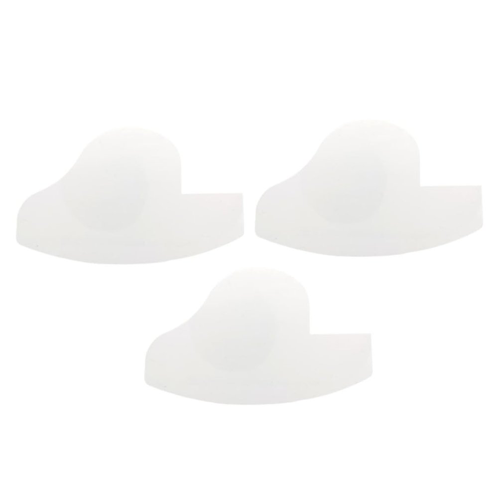 Healeved Hairline Card Beard Drawing Board 3Pcs Portable PVC Design Convenient Storage Men Hairline Enhancing Card Beard Supply for Personal Grooming