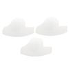 Healeved Hairline Card Beard Drawing Board 3Pcs Portable PVC Design Convenient Storage Men Hairline Enhancing Card Beard Supply for Personal Grooming view 1