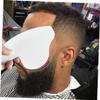 Healeved Hairline Card Beard Drawing Board 3Pcs Portable PVC Design Convenient Storage Men Hairline Enhancing Card Beard Supply for Personal Grooming view 3