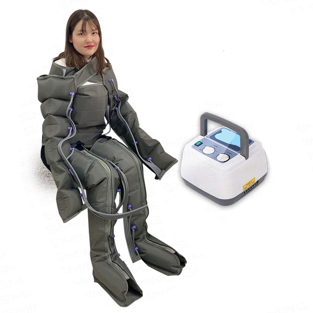 Air Compression Massager Recovery Boots Leg Waist Arm Reduce Swelling Healthcare Rehabilitation Physiotherapy Full Body Pressotherapy
