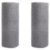 Rordigo Reusable Cleaning Wipe Microfiber Towel Rolls Dish Rags Wash Paper Towel Replacement, Gray view 1