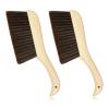 Rordigo Hand Broom Dust Brush with Wooden Handle Suitable for Counter Bed Sofa Car Fireplace Clothes Household Cleaning Easy to Use view 1