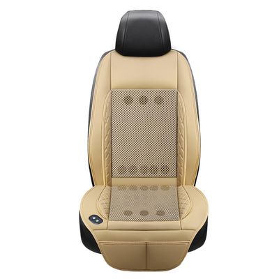 LYEAA 12/24V Cooling Massage Seat Mat with Fan, Heat Dissipation - Comfortable Car Seat Cover for All Vehicles