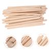 BELLIFFY 100pcs Wooden Waxing Sticks Spatulas 140x6x2mm Rounded Edge Hair Removal Applicators for Full Body Waxing and Eyebrow Shaping view 3