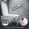17inch/430 mm Grab Bar Rail, 304 Stainless Steel Non-Slip Bathroom Chrome Grab Rail, Non-Slip Disability Auxiliary Handle, Safety Handle for Kitchen Bedroom Bathtub, Shower, Steps, Indoor/Outdoor view 2