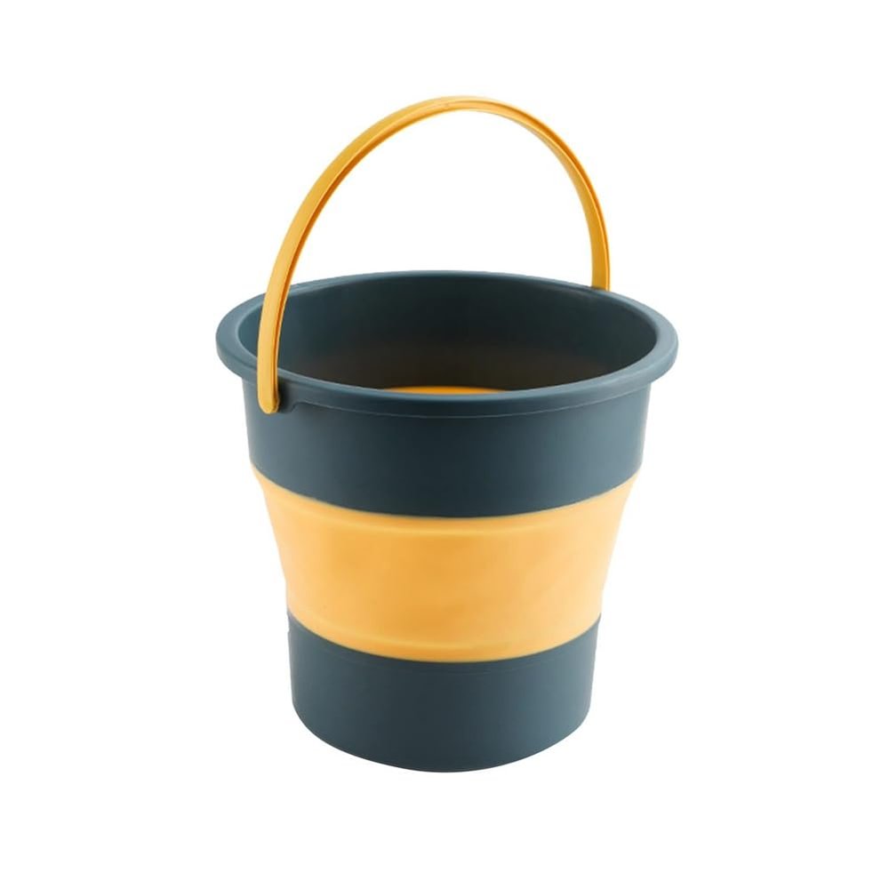 Rordigo Bucket, Plastic Bucket, Portable Telescopic Foot Bucket, Foldable Portable Car Wash Bucket, Easy to Use -A