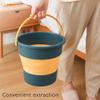 Rordigo Bucket, Plastic Bucket, Portable Telescopic Foot Bucket, Foldable Portable Car Wash Bucket, Easy to Use -A view 4