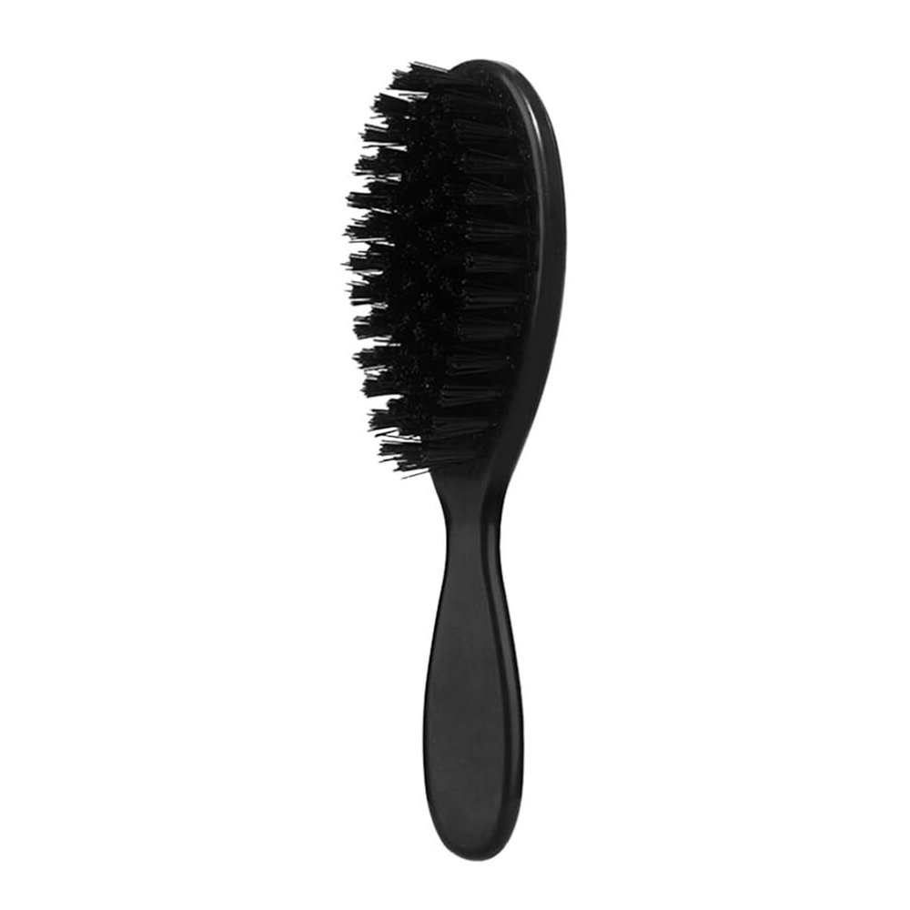 Healeved Retro Beard Brush for Men Supple Bristle Barber Tools Hairdressing Brush for Curly Hair Beard Comb Styling Tool for Facial Hair Grooming