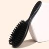 Healeved Retro Beard Brush for Men Supple Bristle Barber Tools Hairdressing Brush for Curly Hair Beard Comb Styling Tool for Facial Hair Grooming view 2