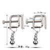 Nipple Clamps Nipple Bimodal Toy SM Toys for Women Clips Non-Piercing Adult Stimulation Metal Weight BDSM Nipple Clamps Breast Clip Body Entertainment Breasts view 4