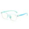 HrreBro Children's Blue Light Blocking Glasses Fashion Goggles TR90 Square Frame Prevent Eye Fatigue Computer Glasses,C view 1