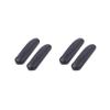 2 Set of 2 Pieces Padded Armrest for Wheelchairs Non Slip Heavy Duty for Transport Chairs 14 cm, Black view 1