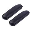 2 Set of 2 Pieces Padded Armrest for Wheelchairs Non Slip Heavy Duty for Transport Chairs 14 cm, Black view 3
