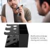 HUSHUI Acrylic Shaving Organizer Stand, Stylish Storage Holder for Shaving Accessories, Perfect for Bathroom Decor (B) view 4