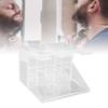 HUSHUI Acrylic Shaving Organizer Stand, Stylish Storage Holder for Shaving Accessories, Perfect for Bathroom Decor (A) view 3