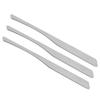 Pack of 3 Stainless Steel Makeup Spatulas for Effortless Foundation Blending, Precise Application, Hygienic Use, Multifunctional Tools view 3