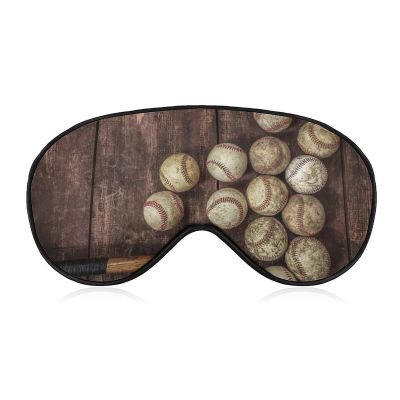 Sleeping Eye Mask Baseball Blockout Sleep Mask Comfortable Eye Patch Blindfold Eye Mask for Women Men