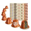 La Natura Lifestyle 120 x Rooibos Tea in Aluminium Capsules, Compatible with Nespresso Capsule Machines, 100% Recyclable, Caffeine-Free Rooibos Tea from South Africa view 1