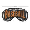 Sleeping Eye Mask Baseball Blockout Sleep Mask Comfortable Eye Patch Blindfold Eye Mask for Women Men view 2