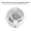 Coffee Strainer, Portable Pour Over Coffee Maker, 304 Stainless Steel Foldable Coffee Filter Abs Material Easy Clean, Coffee Strainer Suitable for Home Office Travel view 4