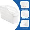 Rolling Storage Bin Box Storage Container with Rolling Wheels Kitchen Storage Case Design Versatile Storage Container Organizer for Bathroom Desktop view 2