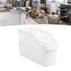 Rolling Storage Bin Box Storage Container with Rolling Wheels Kitchen Storage Case Design Versatile Storage Container Organizer for Bathroom Desktop view 4