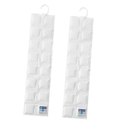 VILLFUL 2pcs Hanging Moisture Absorbers Closet Humidity Absorber for Dry Clothes and Shoes