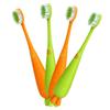 MAGICLULU 4pcs Cartoon Extra Soft Boy Girl Toothbrush Manual Ergonomic Boys and Girls Toothbrush for Years First Brush view 1
