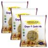 Ginger & Garlic Mix 400g, Armaan Crushed Ginger & Garlic Mix, Frozen Crushed Ginger & Garlic Cubes 400g (Pack of 3) view 1
