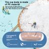 Protein Shaker Bottle - 250ml Mixing Cup, Electric Cup with Automatic Stirring | Wide Protein Shake Bottle with Blender Cup with Stirring Power of 7 view 3