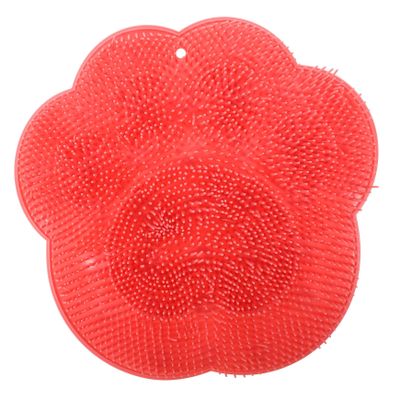 BCOATH Back Rub Pad Suction Cup for Shower Foot Massager Scrubber Dead Skin Remover for Feet Bathroom Massage Pad Skin Cleaning Scrubber