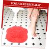 BCOATH Back Rub Pad Suction Cup for Shower Foot Massager Scrubber Dead Skin Remover for Feet Bathroom Massage Pad Skin Cleaning Scrubber view 3
