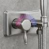 ZHCHAO Toilet Sprayer Toilet Faucet Set Wall-Mounted Handheld Hot and Cold Mixer Faucet (Color : Argento, Size : Uniform Size) view 3