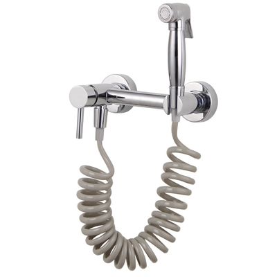 ZHCHAO Hot and Cold Valve Water Shower Bidet Nozzle Cleaning Clean Toilet Toilet Bidet Set