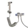 ZHCHAO Portable Bidet Ejector Set Bidet Faucet Toilet Faucet Bathroom Shower Outlet Valve view 2