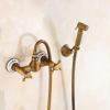 ZHCHAO Shower Hairdryer Spray Gun Nozzle Toilet Bidet Faucet Hot and Cold Faucet Bathtub Faucet view 3