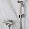 ZHCHAO Toilet Faucet Portable Bidet Injector Set Shower Pair of Outlet Valves view 2