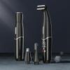 Jzoowar 4-in-1 Rechargeable Epilator Electric Eyebrow Trimmer Female Body Hair Removal Mini Painless Shaver view 2