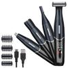Jzoowar 4-in-1 Rechargeable Epilator Electric Eyebrow Trimmer Female Body Hair Removal Mini Painless Shaver view 3