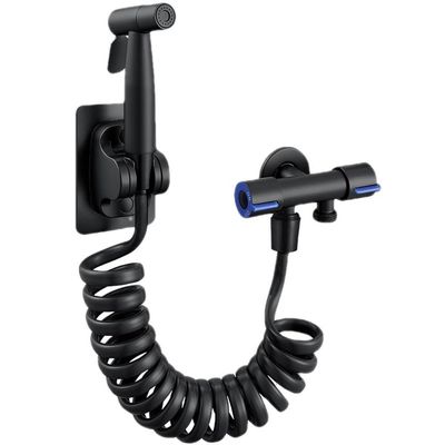 ZHCHAO Handheld Bidet Spray Set Self-Cleaning Bathroom Handheld Shower Toilet Sprayer with Hose