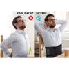 Jzoowar Back Brace for Lower Back Pain, Back Support Belt for Women & Men, Breathable Lower Back Brace with Lumbar Pad(L) view 3